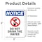 Signmission Safety Culture Sign, 3.5 in Width, Vinyl Decal, Rectangle OS-2PACK-NS-D-35-V-11151 - alternate 4